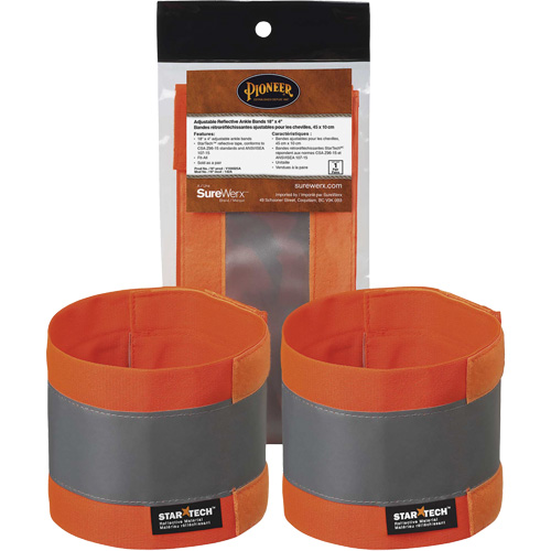 142A High-Visibility Adjustable Ankle Bands GTA Hardware Inc