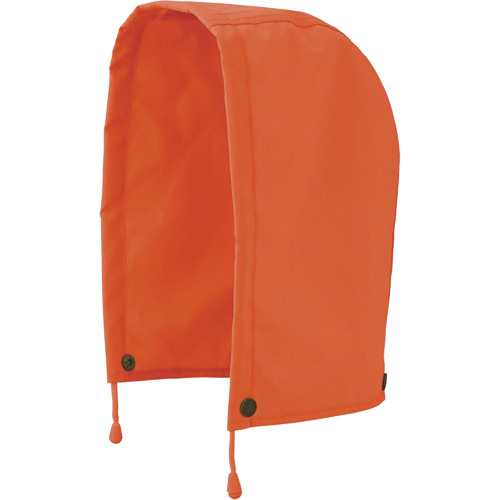 5400H Capuchon de veste de s&eacute;curit&eacute; imperm&eacute;able 300D Trilobal antid&eacute;chirure, Orange haute visibilit&eacute;, Polyester GTA Hardware Inc