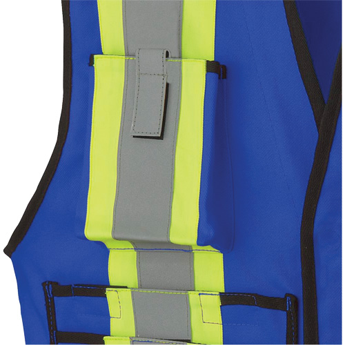 7733 Veste d'arpenteur ignifuge et r&eacute;sistant aux arcs &eacute;lectriques FR-Tech, Petit, Bleu royal, 9,7 cal/cm² GTA Hardware Inc