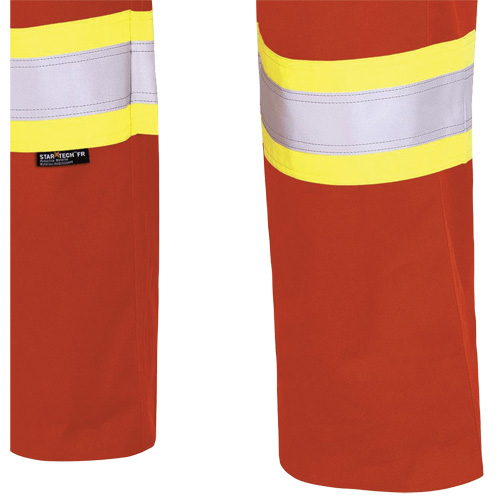 7765 Pantalon cargo de s&eacute;curit&eacute; haute visibilit&eacute; r&eacute;sistant aux arcs &eacute;lectriques FR-Tech 88/12, 32, x 34, Orange haute visibilit&eacute;, 10 cal/cm² GTA Hardware Inc