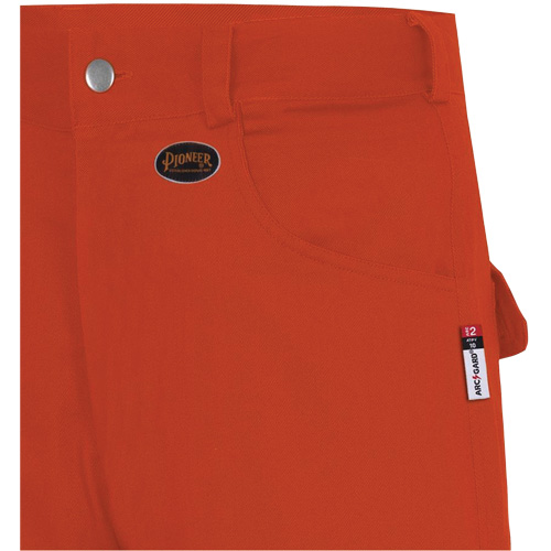 7765 Pantalon cargo de s&eacute;curit&eacute; haute visibilit&eacute; r&eacute;sistant aux arcs &eacute;lectriques FR-Tech 88/12, 32, x 34, Orange haute visibilit&eacute;, 10 cal/cm² GTA Hardware Inc