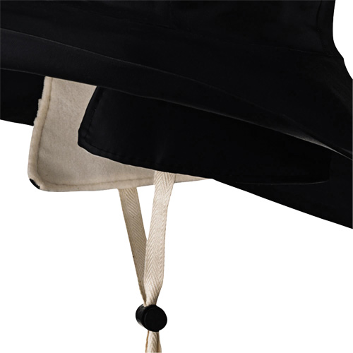 D5050 Chapeau Sou'wester traditionnel noir Dry King, Petit, Noir, Caoutchouc GTA Hardware Inc