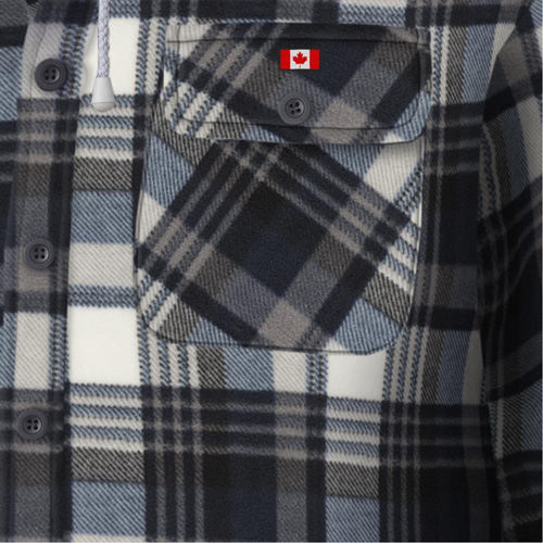 415BG Chemise &agrave; capuche matelass&eacute;e, Hommes, T-petit, Multicolore GTA Hardware Inc