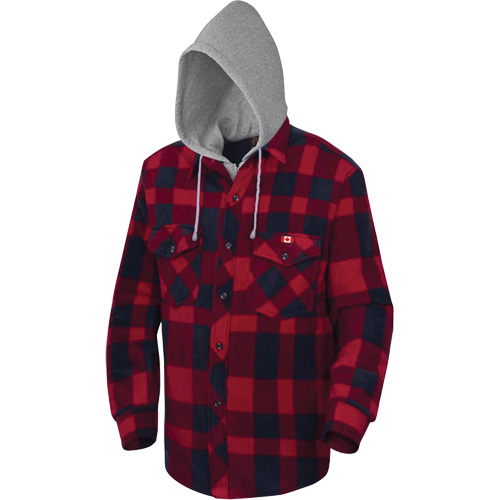 415RB Chemise &agrave; capuche matelass&eacute;e, Hommes, Petit, Multicolore GTA Hardware Inc