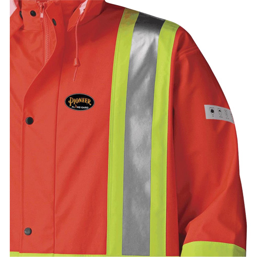 5896 Manteau long imperm&eacute;able et ignifuge, Petit, Orange haute visibilit&eacute; GTA Hardware Inc