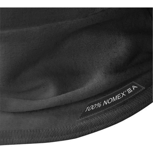 C214BK Cagoule &agrave; un trou en tricot moyen, Noir, Nomex GTA Hardware Inc