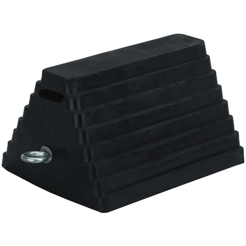 298 Cale de roue double face, 6" x 8", Noir GTA Hardware Inc