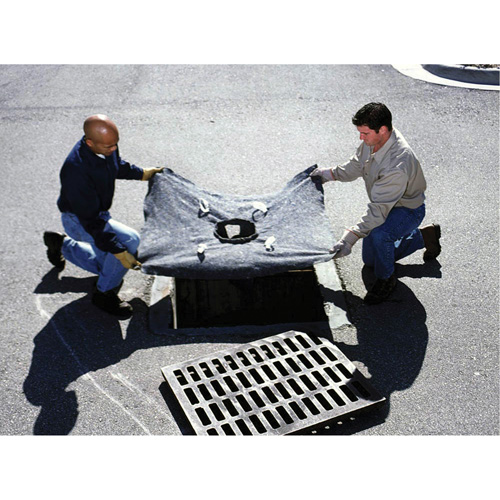 Bac de r&eacute;tention Recycled Ultra-Drain Guard, Huile & s&eacute;diments, 48" lo x 36" la GTA Hardware Inc