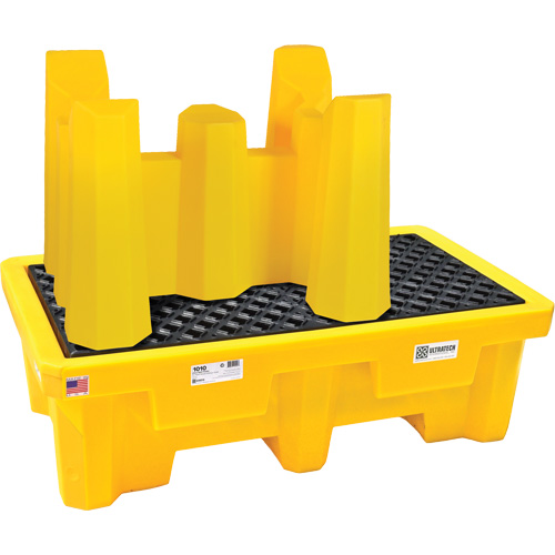 Ultra-Drum Rack Containment Systems 1 baril, 52" lo x 49,5" la x 29" ha, 66 gal. US Capacit&eacute; GTA Hardware Inc