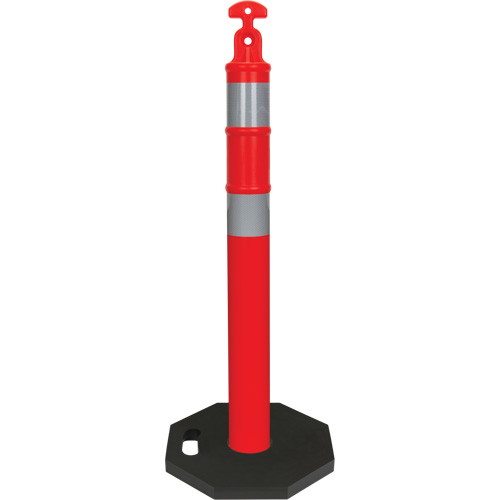 High-Visibility Delineator Post Kit, 42" H, Orange GTA Hardware Inc
