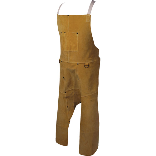 Tablier Caiman Boarhide, Salopette &agrave; jambes fendues, 42" lo, Brun GTA Hardware Inc
