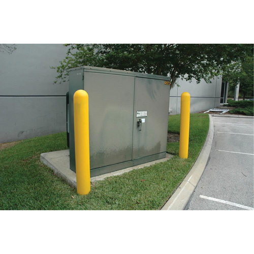 Ultra-Post Protector&reg;, 6" Dia. x 52" L, Yellow GTA Hardware Inc