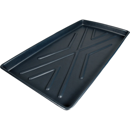 Ultra-Rack Containment Tray – Plateau unique, 44" lo x 23,5" la x 2,8" h, Cap. de d&eacute;versement 8 gal. US GTA Hardware Inc