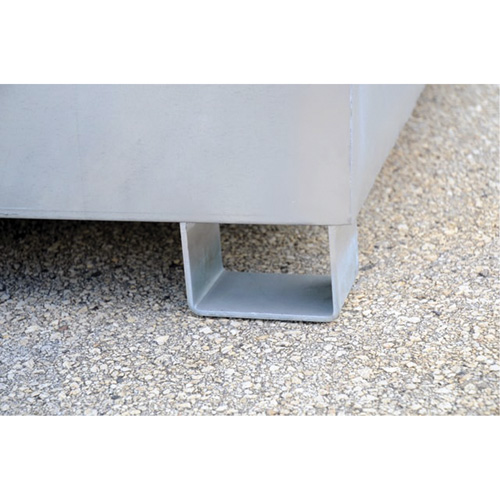 Ultra-Spill Pallet en acier, 4 barils, Capacit&eacute; de d&eacute;versement 68 gal. US, 49,1" x 47,1" x 10,9" GTA Hardware Inc