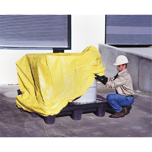 4-Drum Spill Pallet Pullover Cover GTA Hardware Inc