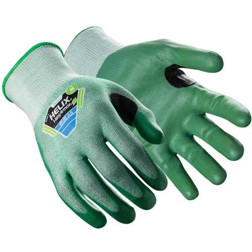Helix&reg; 3050 Cut-Resistant Gloves, Size 5/2X-Small, 18 Gauge, Nitrile Coated, Polyester/Fibreglass/HPPE Shell, ASTM ANSI Level A6 GTA Hardware Inc