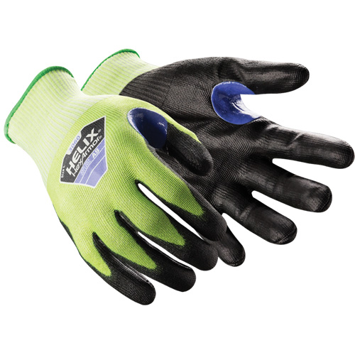 Helix&reg; 3060 Cut-Resistant Gloves, Size 6/X-Small, 18 Gauge, Polyurethane Coated, HPPE Shell, ASTM ANSI Level A9 GTA Hardware Inc
