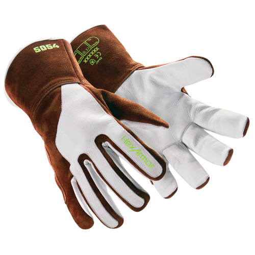 Gants de soudage HeatArmor 5054, Cuir fleur de ch&egrave;vre, Taille Petit/7 GTA Hardware Inc
