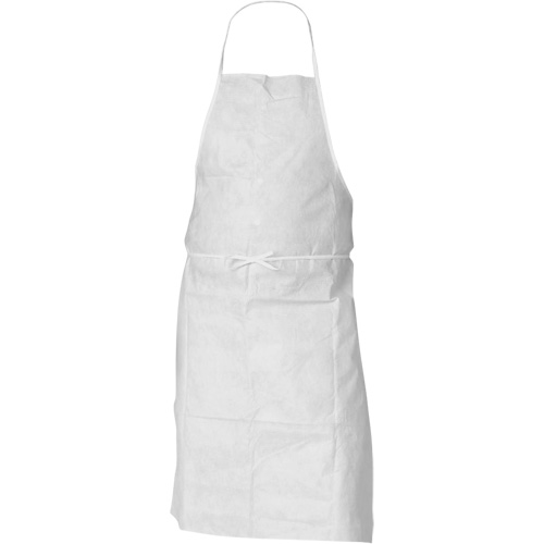 Tablier A10 KleenGuard, Poly&eacute;thyl&egrave;ne, Blanc, 28" la x 36" lo GTA Hardware Inc