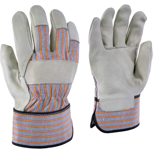 24-61 Striped Work Gloves, X-Small, Grain Cowhide Palm GTA Hardware Inc