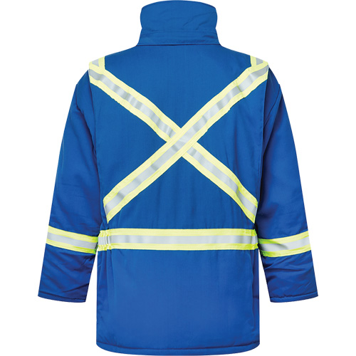 Parka isol&eacute;, antistatique et ignifuge  6,5 oz Westex DH, T-Grand (grande taille), Bleu royal GTA Hardware Inc