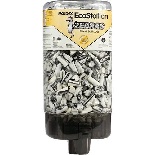 EcoStation&reg; Earplug Dispenser with Zebras Earplugs GTA Hardware Inc