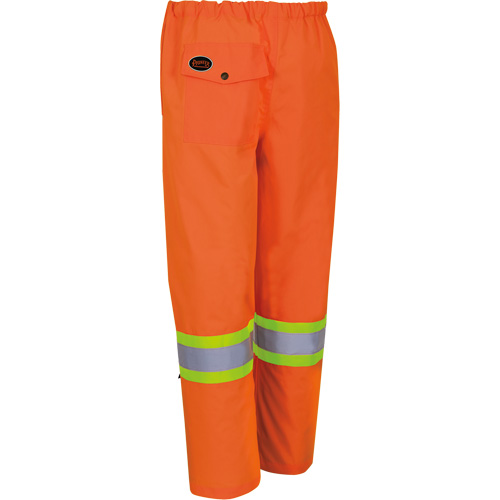 5586 450D Waterproof Safety Pants, Polyester/Polyurethane, 4X-Large, High Visibility Lime-Yellow GTA Hardware Inc