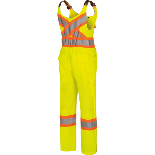 6000W Combinaison de s&eacute;curit&eacute; routi&egrave;re haute visibilit&eacute; pour femmes, Polyester, T-petit, Jaune lime haute visibilit&eacute; GTA Hardware Inc