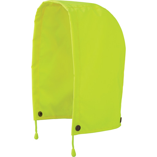 5401H Capuchon pour manteau de s&eacute;curit&eacute; imperm&eacute;able haute visibilit&eacute; ind&eacute;chirable en 300D trilob&eacute;, Jaune lime haute visibilit&eacute;, Polyester GTA Hardware Inc