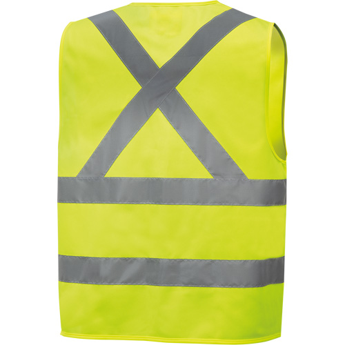 6886 High-Visibility Tricot Safety Vest, High Visibility Lime-Yellow, Small, Polyester GTA Hardware Inc