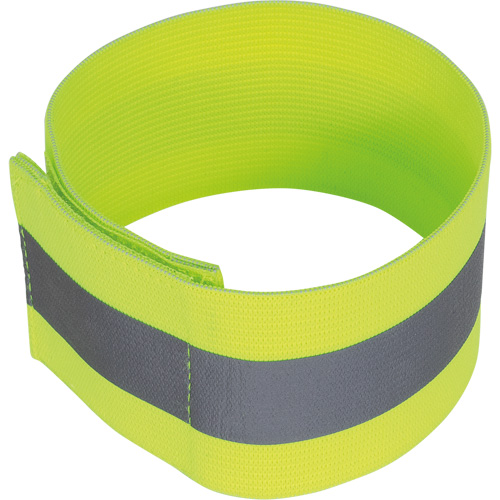 1141 Brassard &eacute;lastique jaune lime haute visibilit&eacute; GTA Hardware Inc