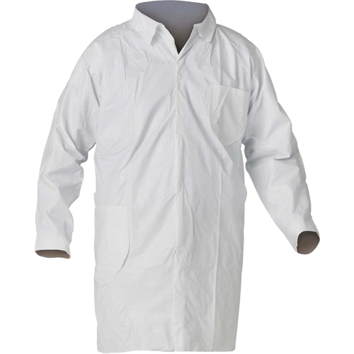 Sarrau de laboratoire KleenGuard A40, 3T-Grand, Blanc GTA Hardware Inc