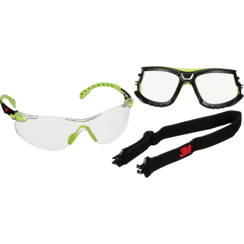 Solus 1000 Series Safety Glasses, Clear Lens, Anti-Fog/Anti-Scratch, ANSI Z87+/Meets/Exceeds CSA Z94.3 GTA Hardware Inc