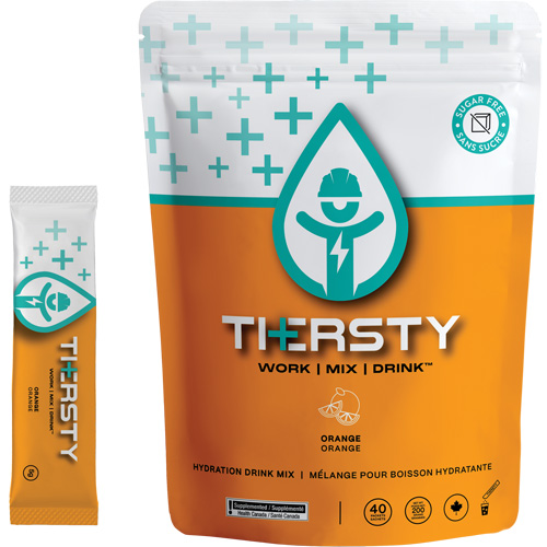 Hydration Drink Mix, Single Serve, Orange GTA Hardware Inc