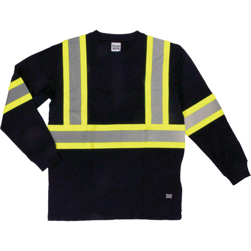 T-shirt de s&eacute;curit&eacute; &agrave; manches longues, Coton, T-petit, Noir GTA Hardware Inc