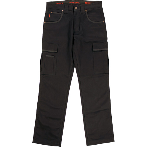 Pantalon de travail WP100, Coton/Spandex, Noir, Taille 2, Entrejambe 30 GTA Hardware Inc