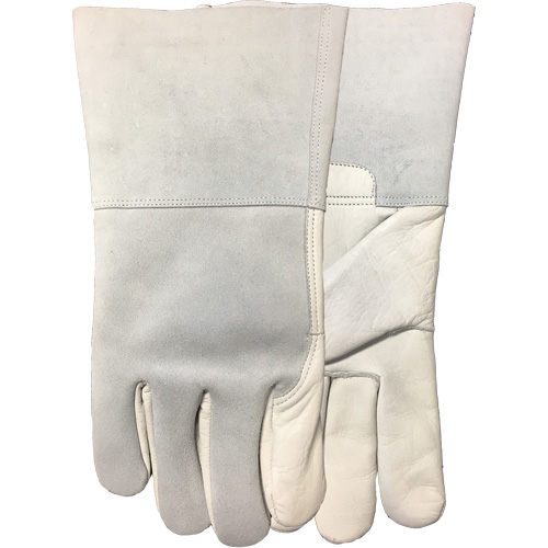 2757E Fabulous Fabricator Fitter's Gloves, Small, Grain Cowhide Palm, Cotton Fleece Inner Lining GTA Hardware Inc