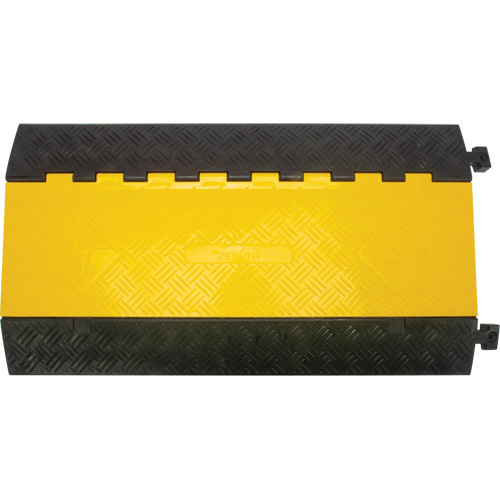 Polyurethane Cable Protector, 5 Channels, 35.43" L x 19.69" W x 2" H GTA Hardware Inc
