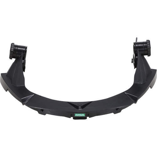 Support PBT V-Gard pour casques MSA &agrave; fente et bordure compl&egrave;te sans contr&ocirc;le des d&eacute;bris GTA Hardware Inc
