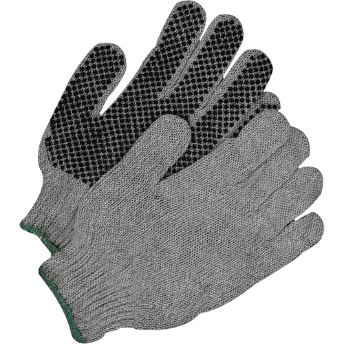 Grip Gloves, Poly/Cotton, Single Sided, X-Large GTA Hardware Inc