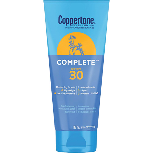 Protection solaire compl&egrave;te Coppertone, FPS 30, Lotion GTA Hardware Inc
