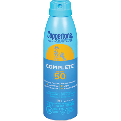 Coppertone&reg; Complete Sun Protection, SPF 50, Spray GTA Hardware Inc