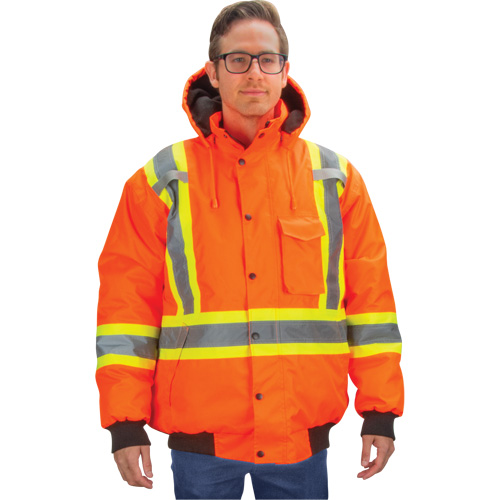 Waterproof 7-in-1 Winter Parka, High Visibility Orange, X-Large GTA Hardware Inc