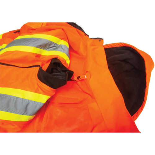 Waterproof 7-in-1 Winter Parka, High Visibility Orange, X-Large GTA Hardware Inc
