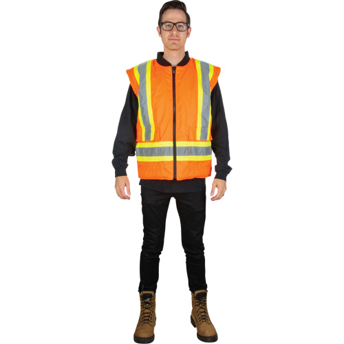 Waterproof 7-in-1 Winter Parka, High Visibility Orange, X-Large GTA Hardware Inc