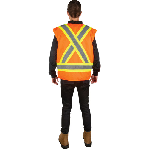 Waterproof 7-in-1 Winter Parka, High Visibility Orange, X-Large GTA Hardware Inc