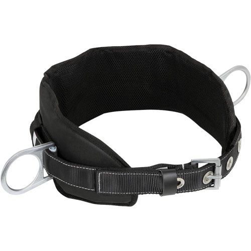 WB-6020-S Dispositif de retenue de s&eacute;curit&eacute; avec ceinture &agrave; deux anneaux en D et support lombaire rembourr&eacute; - Petit GTA Hardware Inc