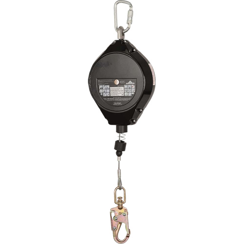 SRL-73302-60LE Cordage de s&eacute;curit&eacute; autor&eacute;tractable, 60', Acier galvanis&eacute;, Pivotant GTA Hardware Inc