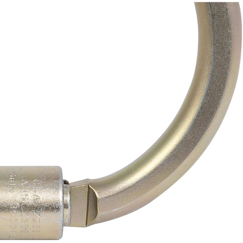 CP-04011-1 Mousqueton zingu&eacute; avec ouverte de portique de 2", Acier GTA Hardware Inc