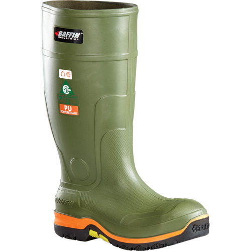 Bottes de s&eacute;curit&eacute; Hercules pour hommes, Polyur&eacute;thane thermique, Embout Aluminium, Pointure 4, Semelle R&eacute;sistant aux perforations GTA Hardware Inc